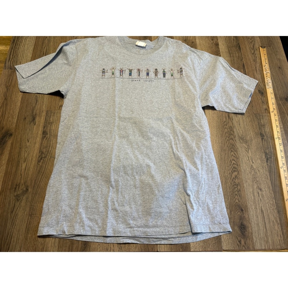 Fred Harvey Trading Company T-Shirt Mens XXL Gray Adult Grand Canyon Graphic Exc